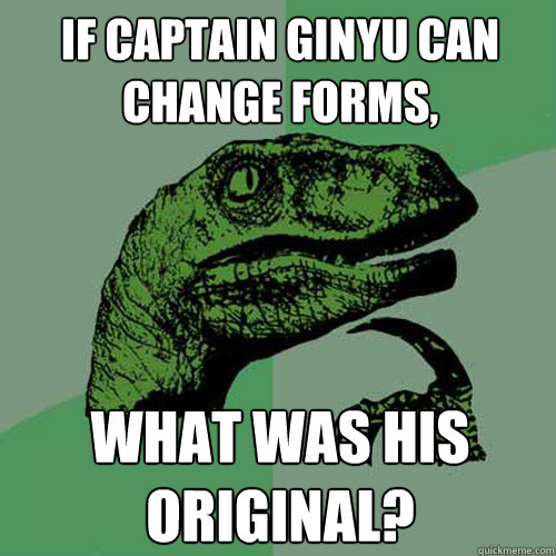 If Captain Ginyu can change forms, What was his original? - If Captain Ginyu can change forms, What was his original?  Philosoraptor