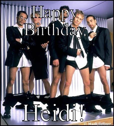 Bsb without pants - HAPPY BIRTHDAY HEIDI! Misc