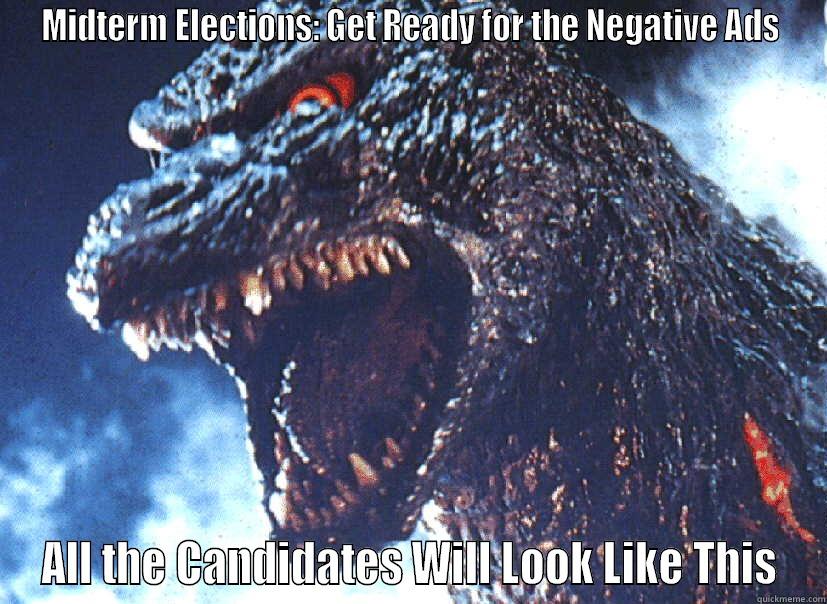 MIDTERM ELECTIONS: GET READY FOR THE NEGATIVE ADS ALL THE CANDIDATES WILL LOOK LIKE THIS Misc