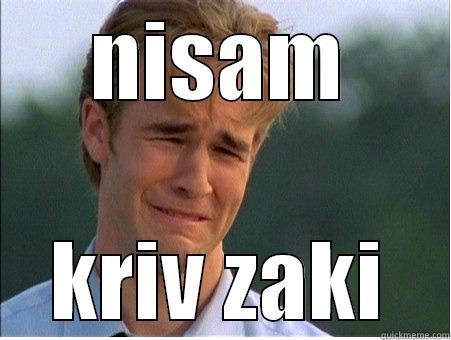 NISAM KRIV ZAKI 1990s Problems