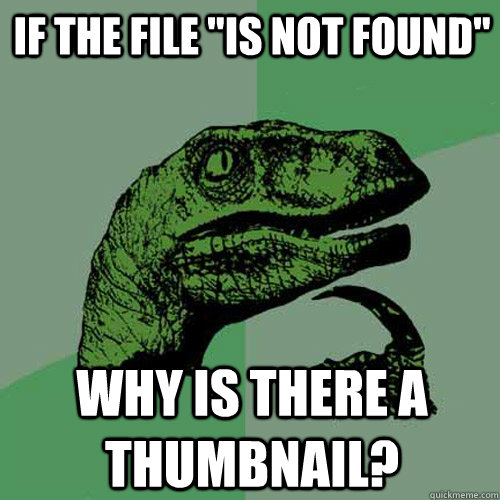 If the file 