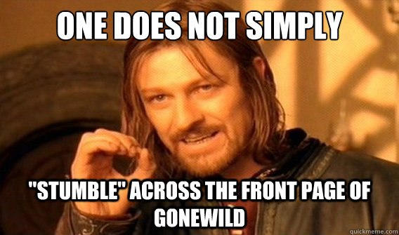 one does not simply 