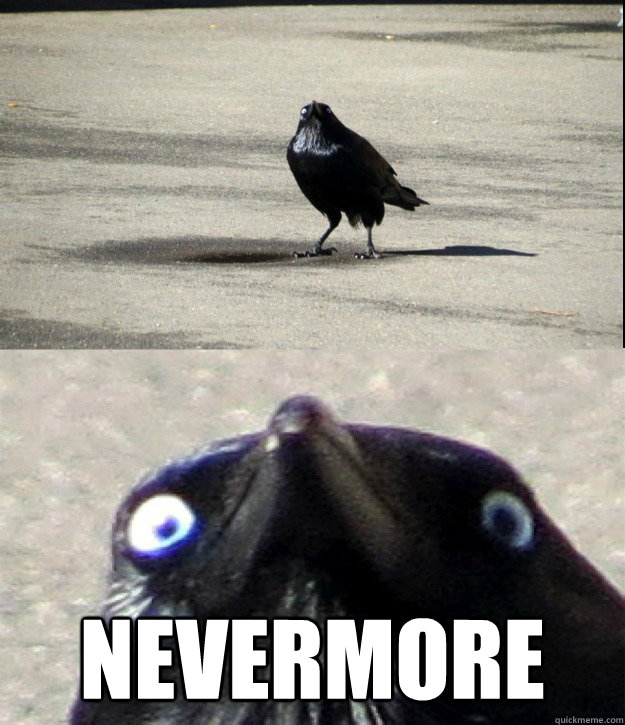  nevermore  Insanity Crow