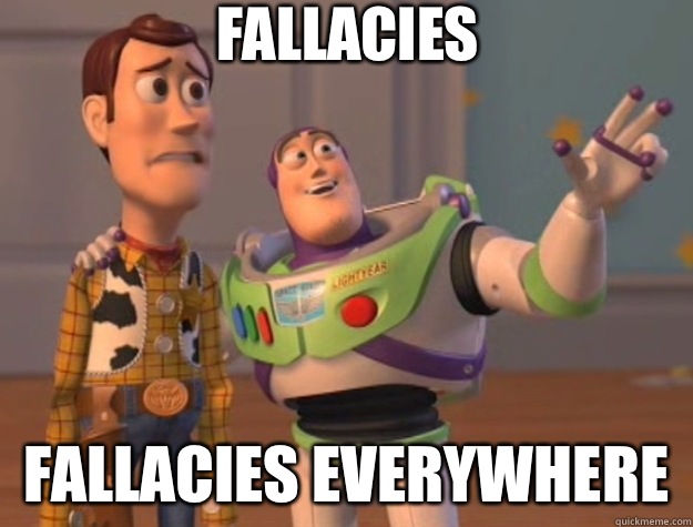 Fallacies Fallacies everywhere  Toy Story