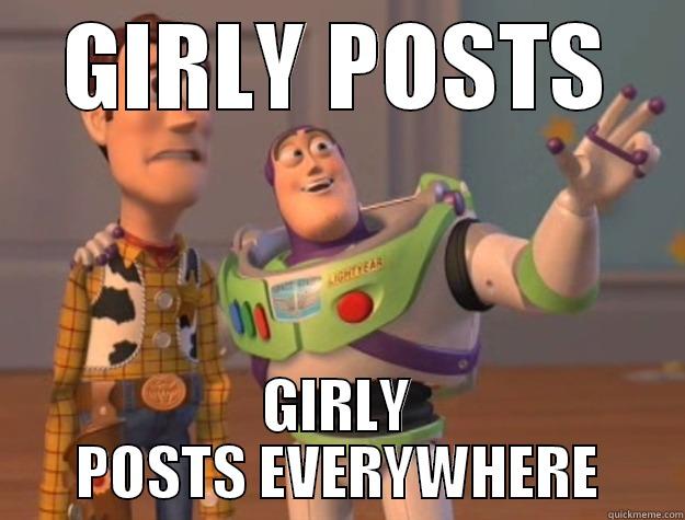 GIRLY POSTS GIRLY POSTS EVERYWHERE Toy Story