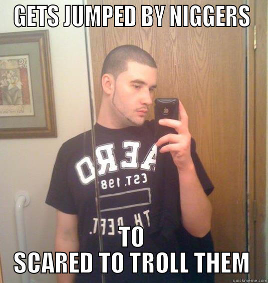 GETS JUMPED BY NIGGERS TO SCARED TO TROLL THEM Misc