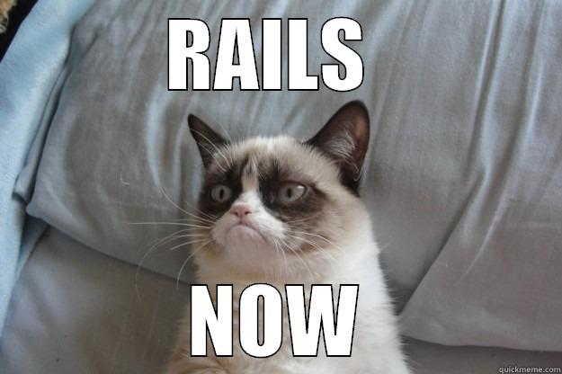 RAILS  NOW Grumpy Cat