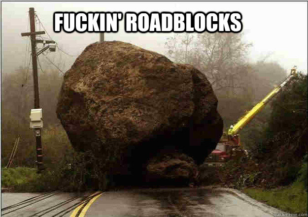 Fuckin' Roadblocks - Fuckin' Roadblocks  fuckin roadblocks