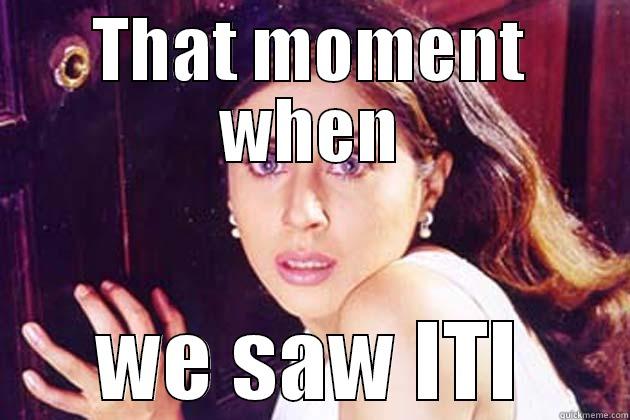 iti goes aaaaa :p - THAT MOMENT WHEN WE SAW ITI Misc