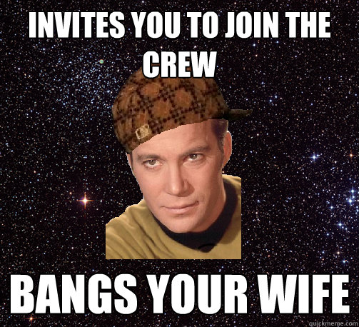 Invites you to join the crew bangs your wife  