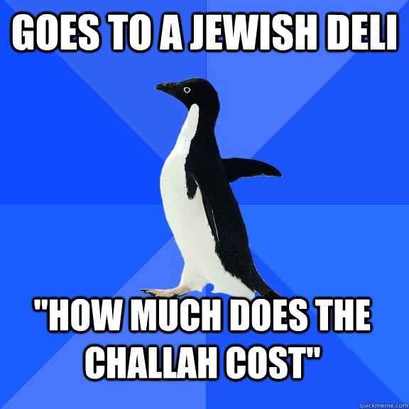 goes to a jewish deli 