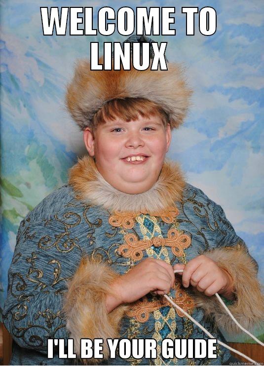 WELCOME TO LINUX  Misc