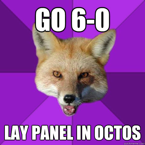 Go 6-0 Lay panel in Octos  Forensics Fox