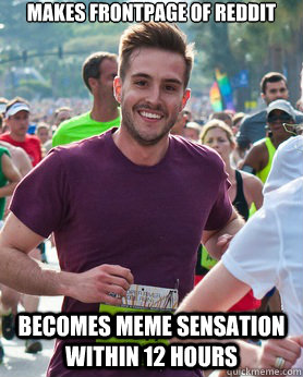 makes frontpage of reddit becomes meme sensation within 12 hours  Ridiculously photogenic guy