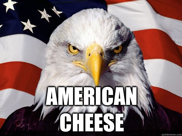  American cheese -  American cheese  Patriotic Eagle