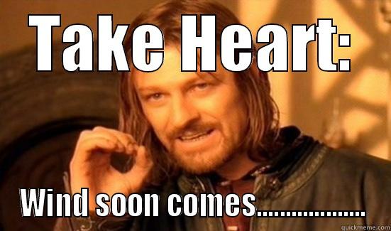 TAKE HEART: WIND SOON COMES................... Boromir