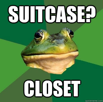 Suitcase? cLOSET - Suitcase? cLOSET  Foul Bachelor Frog