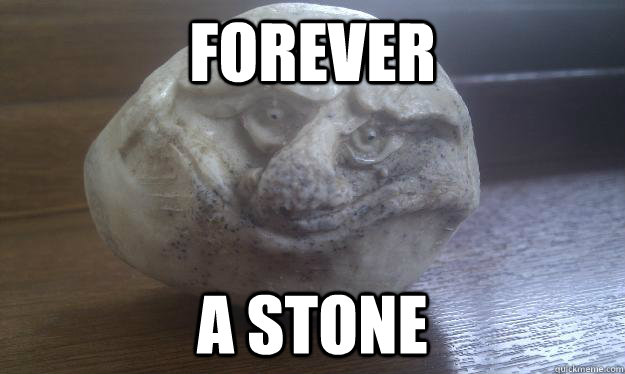 forever a stone - forever a stone  Happy Alone Guy