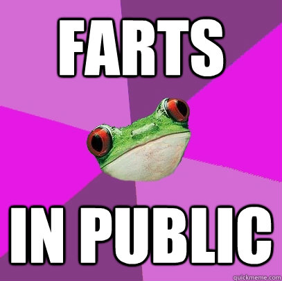 Farts  in public  - Farts  in public   Foul Bachelorette Frog