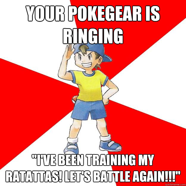 your pokegear is ringing 
