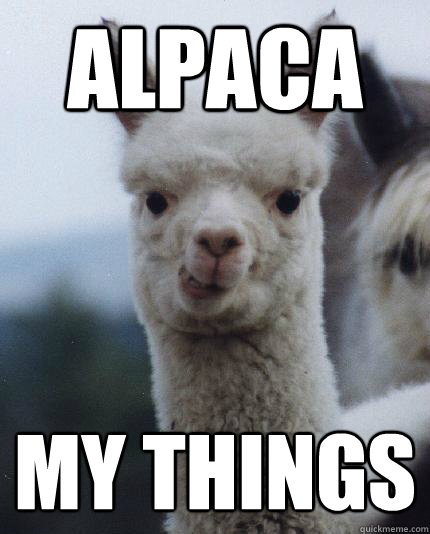 Alpaca my things - Alpaca my things  Misc