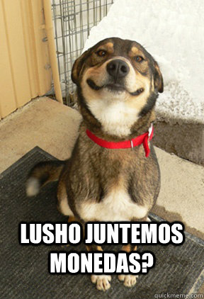  lusho juntemos monedas?  Good Dog Greg