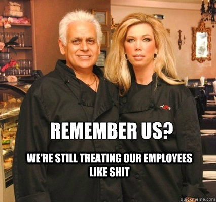 Remember Us? We're still treating our employees like shit  