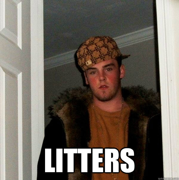  Litters  Scumbag Steve