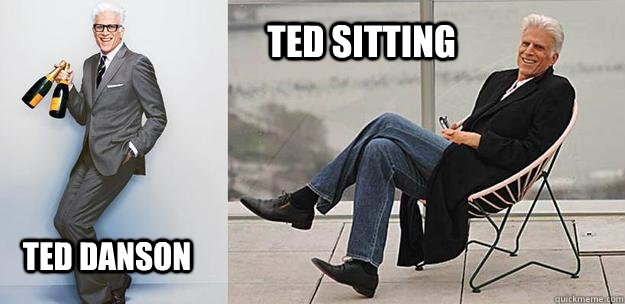 ted danson ted sitting  