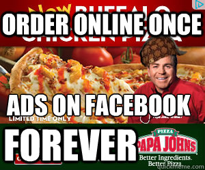 ORDER ONLINE ONCE ADS ON FACEBOOK
  FOREVER  