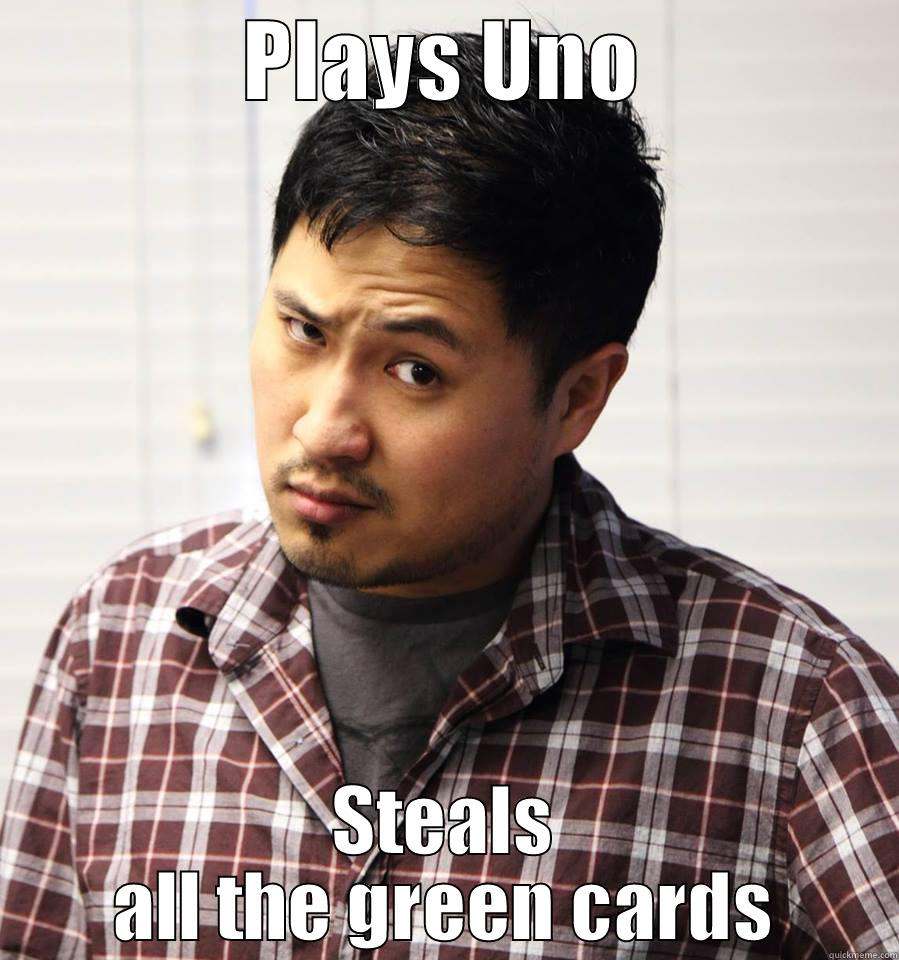 Silly Willy - PLAYS UNO STEALS ALL THE GREEN CARDS Misc