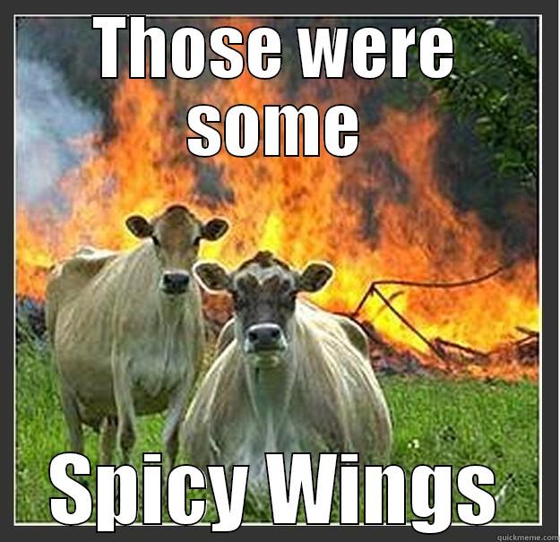 Vengeful Cows - THOSE WERE SOME SPICY WINGS Evil cows