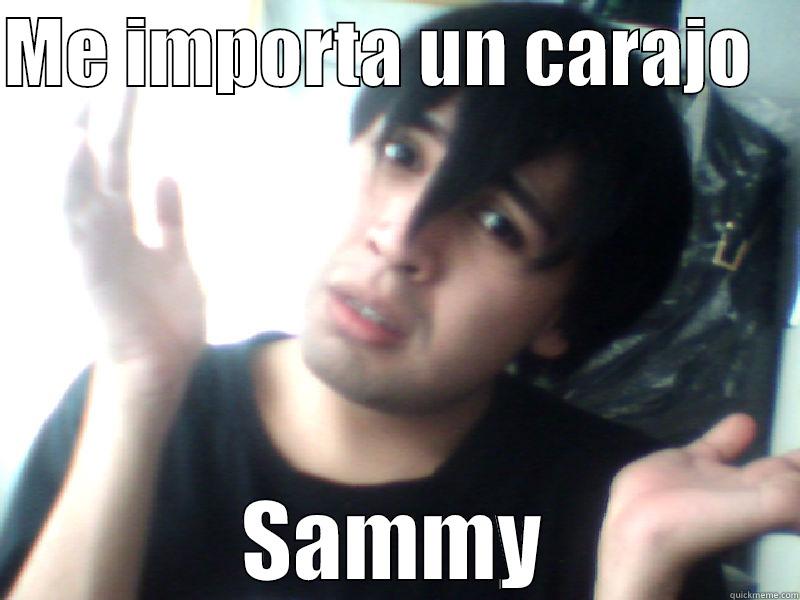 ME IMPORTA UN CARAJO    SAMMY Misc