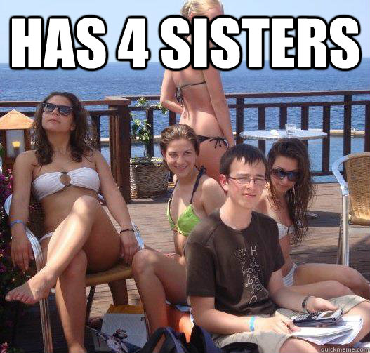 Has 4 sisters   Priority Peter