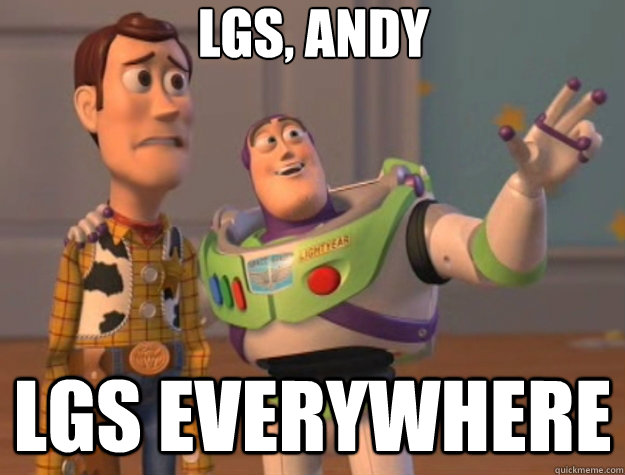 LGs, Andy LGS everywhere - LGs, Andy LGS everywhere  Toy Story