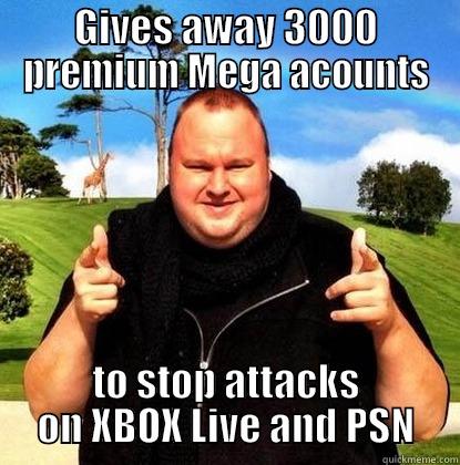 GIVES AWAY 3000 PREMIUM MEGA ACOUNTS TO STOP ATTACKS ON XBOX LIVE AND PSN Misc