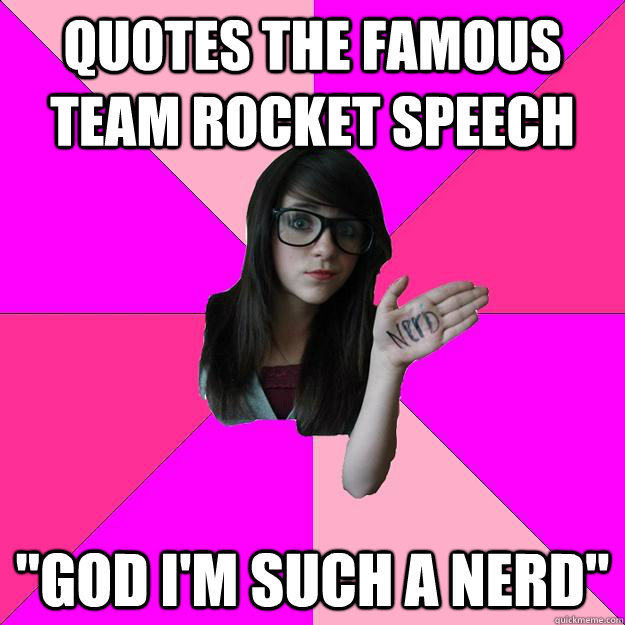 quotes the famous team rocket speech 