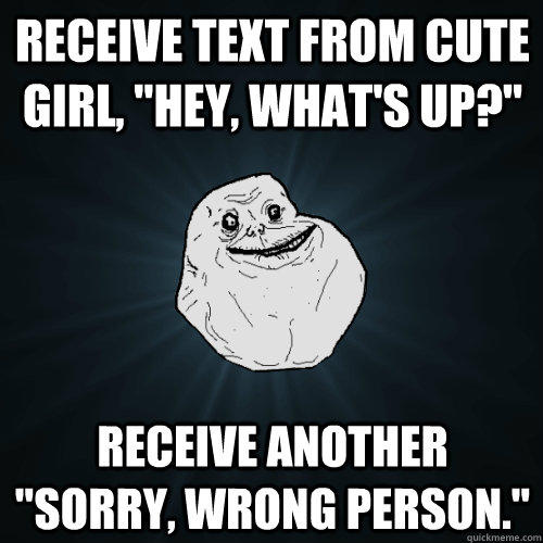 Receive text from cute girl, 