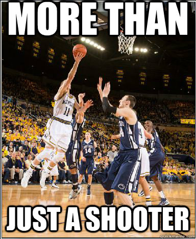 More than Just a shooter - More than Just a shooter  Stauskas