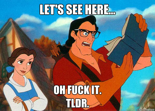 let's see here... oh fuck it.
tldr.  Hipster Gaston