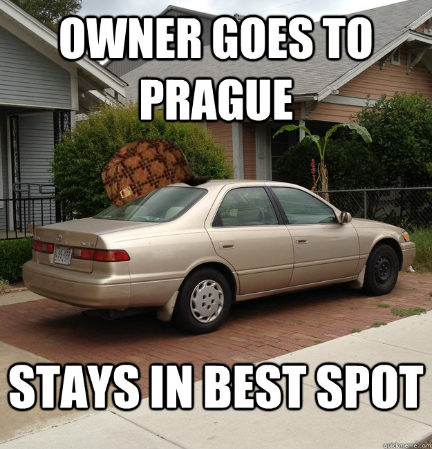 Owner goes to Prague Stays in best spot - Owner goes to Prague Stays in best spot  Scumbag Golden Chariot