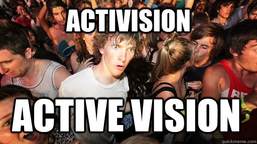 Activision active vision  Sudden Clarity Clarence