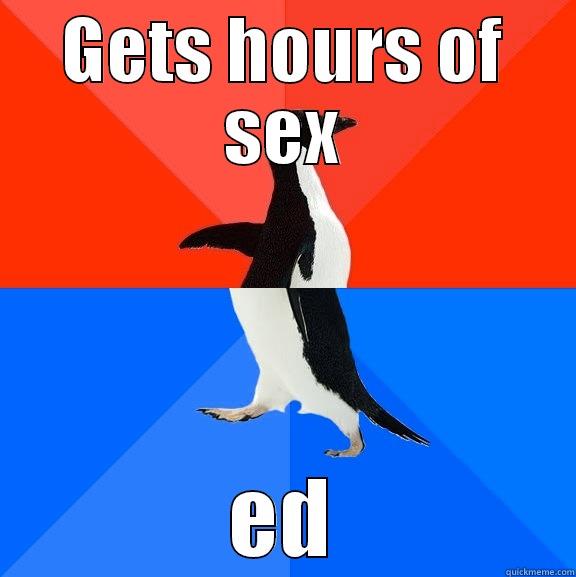 GETS HOURS OF SEX ED Socially Awesome Awkward Penguin