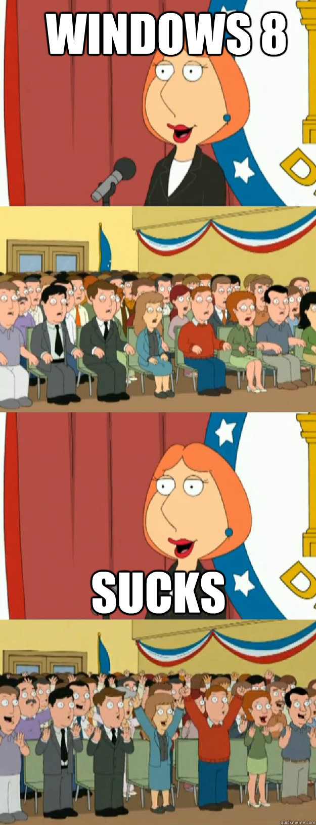 Windows 8 Sucks - Windows 8 Sucks  Lois Griffin