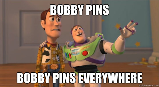 Bobby Pins Bobby Pins Everywhere  Toy Story Everywhere