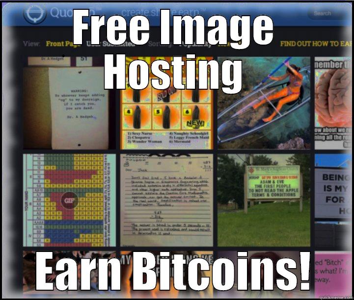 FREE IMAGE HOSTING EARN BITCOINS! Misc