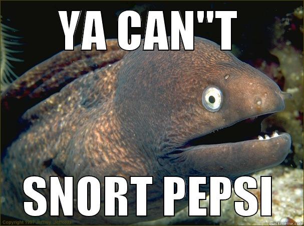 coke or pepsi fish - YA CAN