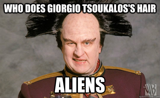 who does Giorgio Tsoukalos's hair Aliens - who does Giorgio Tsoukalos's hair Aliens  londo