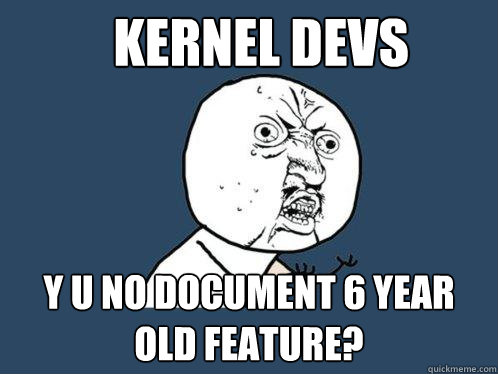 kernel devs y u no document 6 year old feature?  Y U No