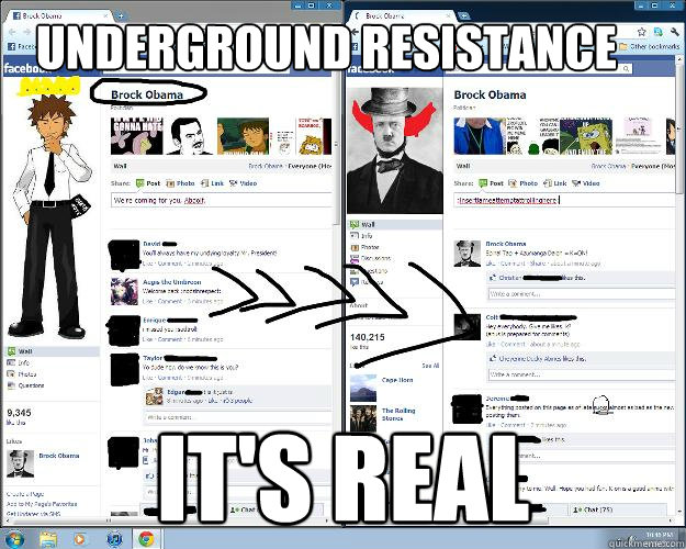 underground resistance it's real - underground resistance it's real  The return of the chosen Brock